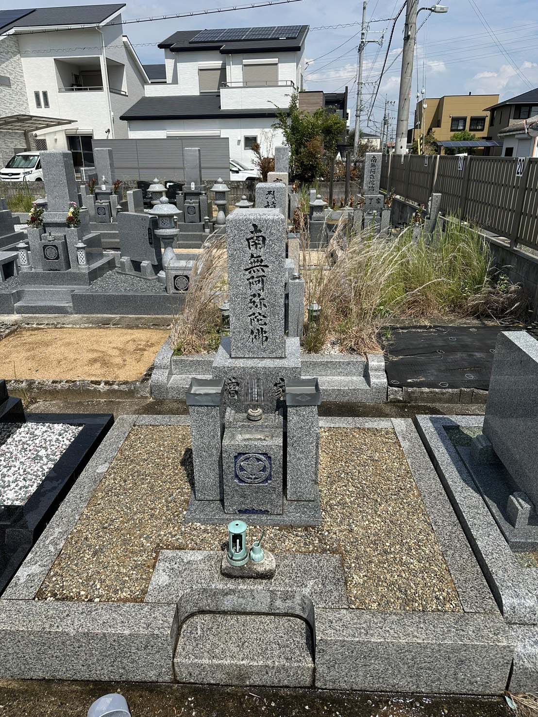 お墓参り代行後